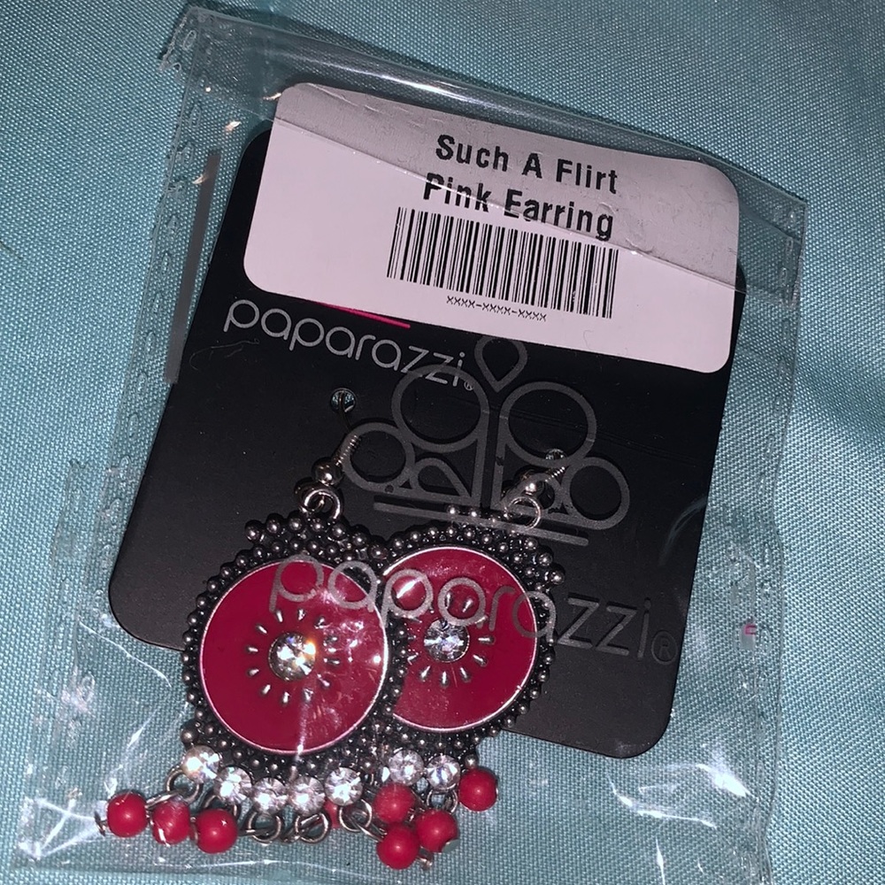 Such a flirt pink earrings